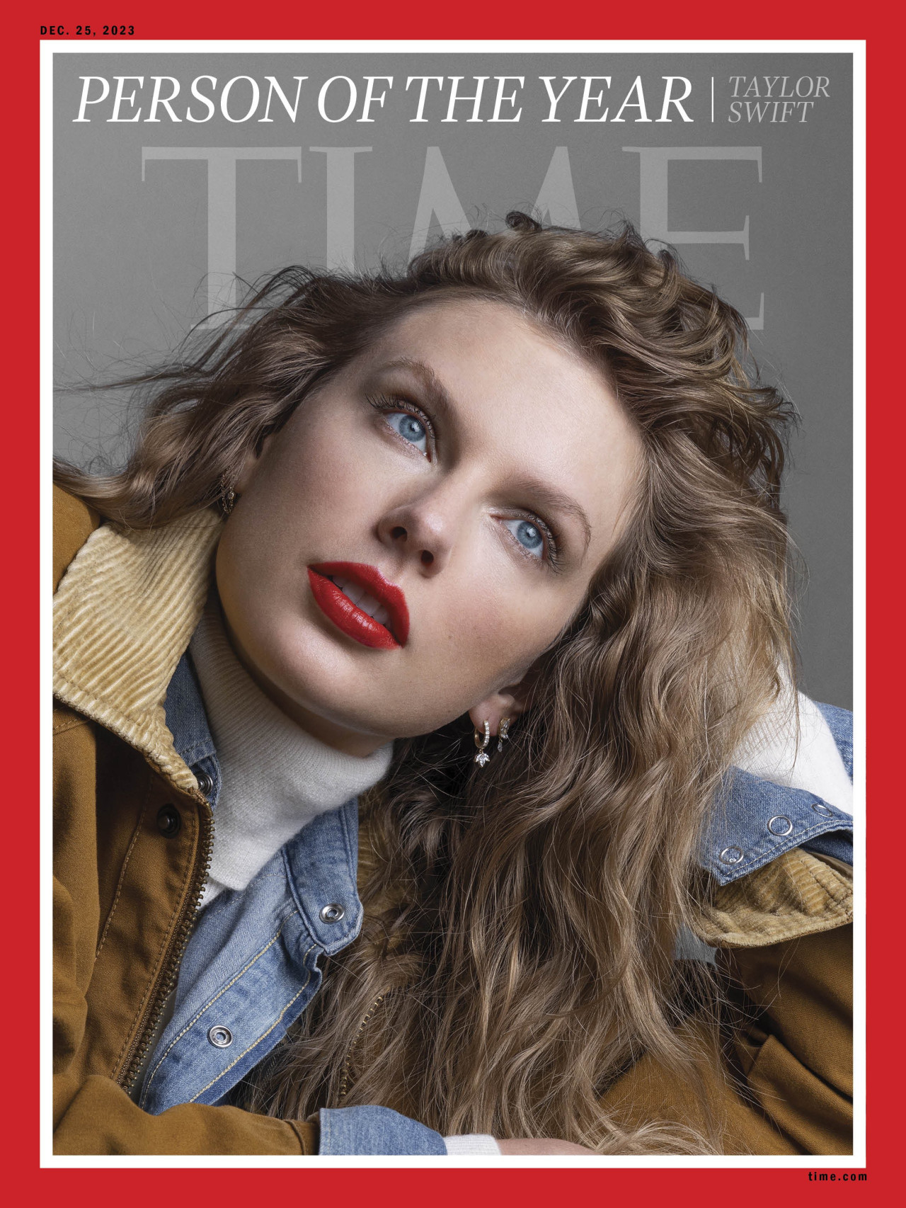 Taylor Swift fue elegida como la persona del año por la revista Time. Foto: Time.